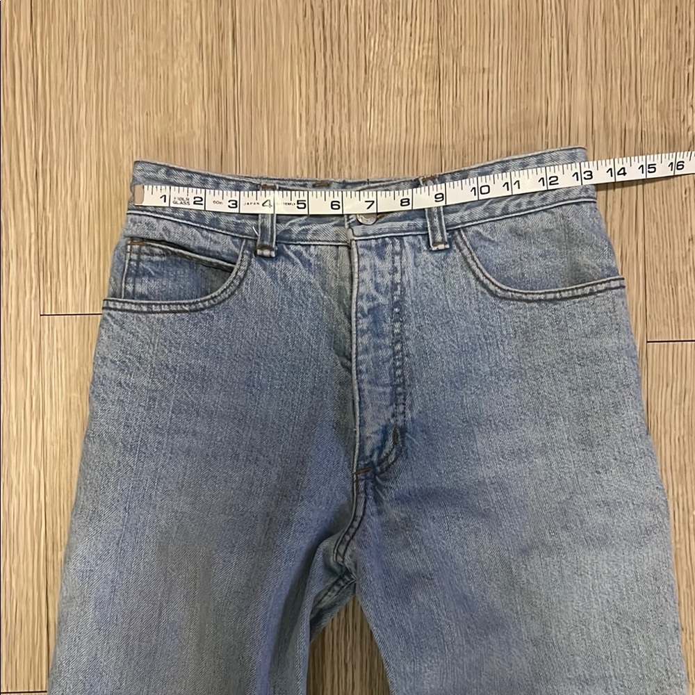 Y2K Guess Vintage Size 29 Classic Blue Denim Jeans - Picture 4 of 10
